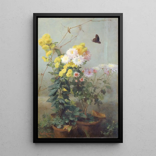 George Cochran Lambdin - Autumn Sunshine.webp