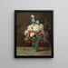 de flores - George Cochran Lambdin — cuadro enmarcado en la pared