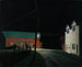 Light-filled painting with corners of Russell - George Copeland Ault — artwork view