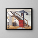 Interior de estudio - George Copeland Ault — cuadro enmarcado en la pared