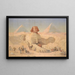 The Sphinx - George E Raum — framed artwork on a wall