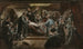 Edwin White painting signing the pact in the Mayflower cabin - George Edward Perine — artwork view