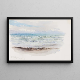 George Elbert Burr - Shore at Pwllheli N Wales.webp