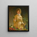 El botánico - George Elgar Hicks — cuadro enmarcado en la pared
