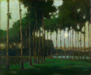Paisaje a la luz de la luna - George Elmer Browne — vista de la obra