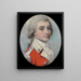 Major Andrew - George Engleheart — cuadro enmarcado en la pared