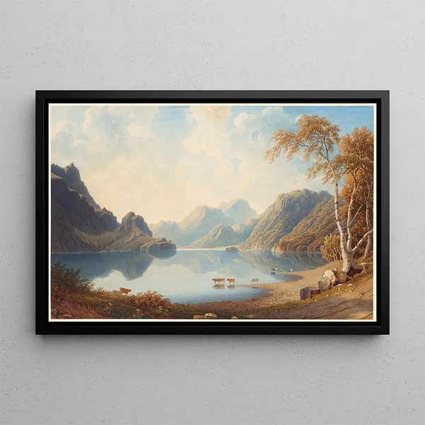 George Fennell Robson - A Loch in Scotland.webp