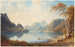a Scottish loch - George Fennell Robson — artwork view