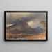 Tryfan Carnarvonshire - George Fennell Robson — cuadro enmarcado en la pared