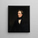Retrato de Thomas Francis Meagher Meagher de l'Épée 1823-1867 Joven Irlandés - George Francis Mulvany — cuadro enmarcado en la pared