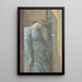 La porte ouverte - George Frederic Watts — cuadro enmarcado en la pared