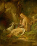 Sainte Geneviève de Brabant dans la forêt - George Frederick Bensell — artwork view