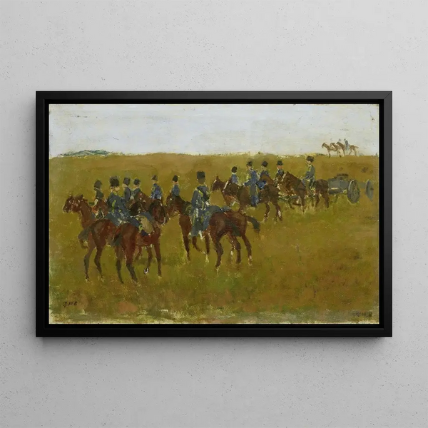George Hendrik Breitner - Artillery on Maneuver.webp