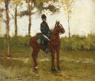 Huzar - George Hendrik Breitner — vista de la obra