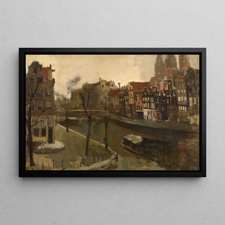 George Hendrik Breitner - Prinsengracht in Amsterdam.webp