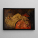 Nu alargado - George Hendrik Breitner — cuadro enmarcado en la pared