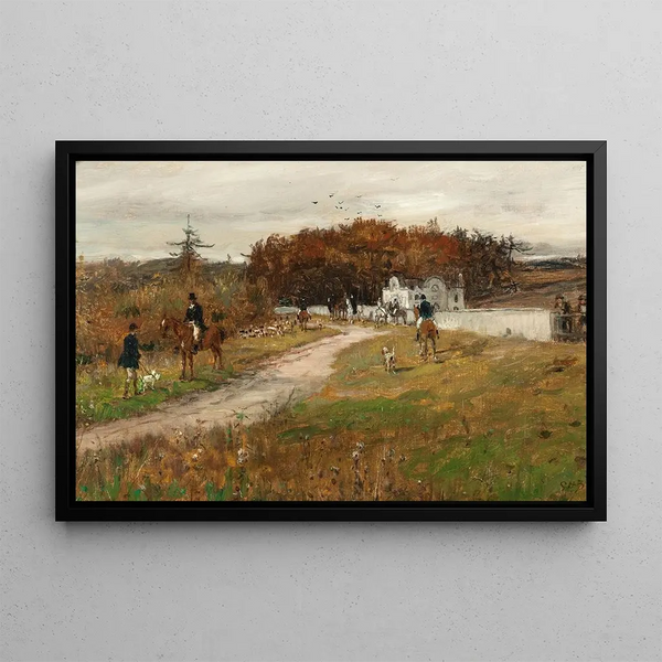 George Henry Boughton - The Meet.webp