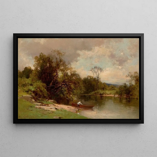 George Henry Smillie - Gone Fishing.webp