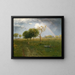 Después de un chaparrón veraniego - George Inness — cuadro enmarcado en la pared