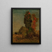 Árboles de otoño - George Inness — cuadro enmarcado en la pared