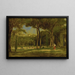 Villa Barberini - George Inness — cuadro enmarcado en la pared