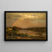 El Paso de agua de Delaware - George Inness — cuadro enmarcado en la pared