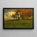 Principios de otoño en Montclair - George Inness — cuadro enmarcado en la pared