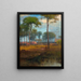Tarpon Springs en la madrugada - George Inness — cuadro enmarcado en la pared