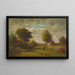 Ir al mercado - George Inness — cuadro enmarcado en la pared