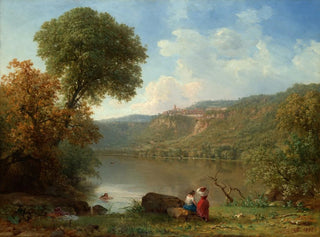 Lac Nemi - George Inness — vista de la obra