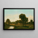 Paisaje de Medfield - George Inness — cuadro enmarcado en la pared