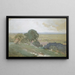 Olivos en Tivoli - George Inness — cuadro enmarcado en la pared