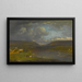 sobre el río Delaware - George Inness — cuadro enmarcado en la pared