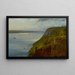 Acantilados en el Hudson - George Inness — cuadro enmarcado en la pared
