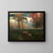 Día soleado de otoño - George Inness — cuadro enmarcado en la pared