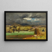 L'Orage qui approche - George Inness — cuadro enmarcado en la pared