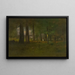 Le Bord de la forêt - George Inness — framed artwork on a wall