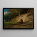 L'Ermite - George Inness — framed artwork on a wall
