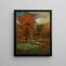 L'étang du moulin - George Inness — cuadro enmarcado en la pared