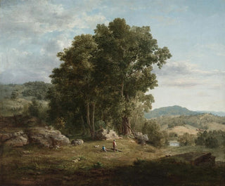 El leñador - George Inness — vista de la obra