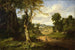 Vista en el condado de Berkshire, Massachusetts, después de una tormenta de septiembre - George Inness — vista de la obra