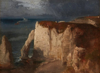 Étretat - George Inness — vista de la obra