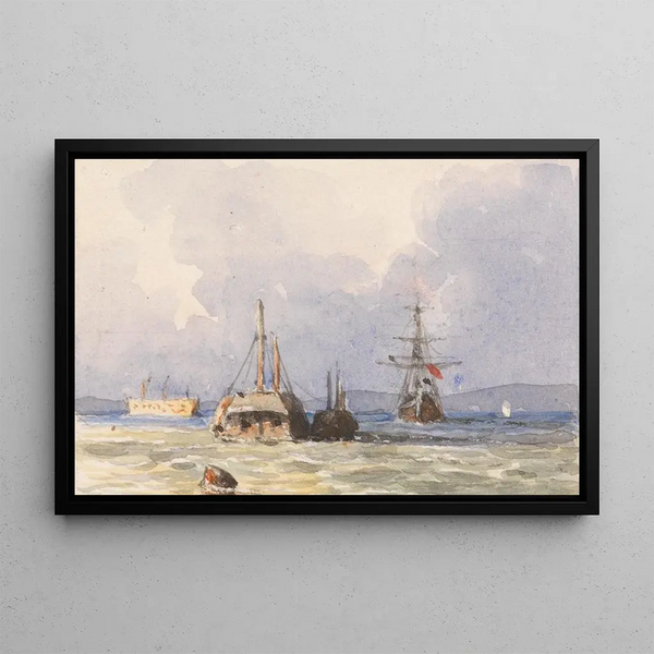 George Jackson - In Portsmouth Harbor.webp