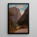 Delaware Water Gap - George L. Clough — cuadro enmarcado en la pared