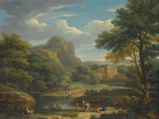 Mountain Landscape Painting - George Lambert — artwork view