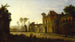 View of the Temple of Peace in the Roman Forum - George Loring Brown — artwork view