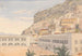 Quartiers des officiers et casernes de Gibraltar - George Lothian Hall — artwork view