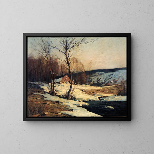 tarde tarde - George M. Bruestle | M — cuadro enmarcado en la pared