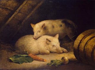 Cochons - George Morland — vista de la obra