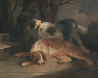 Les setters - George Morland — artwork view